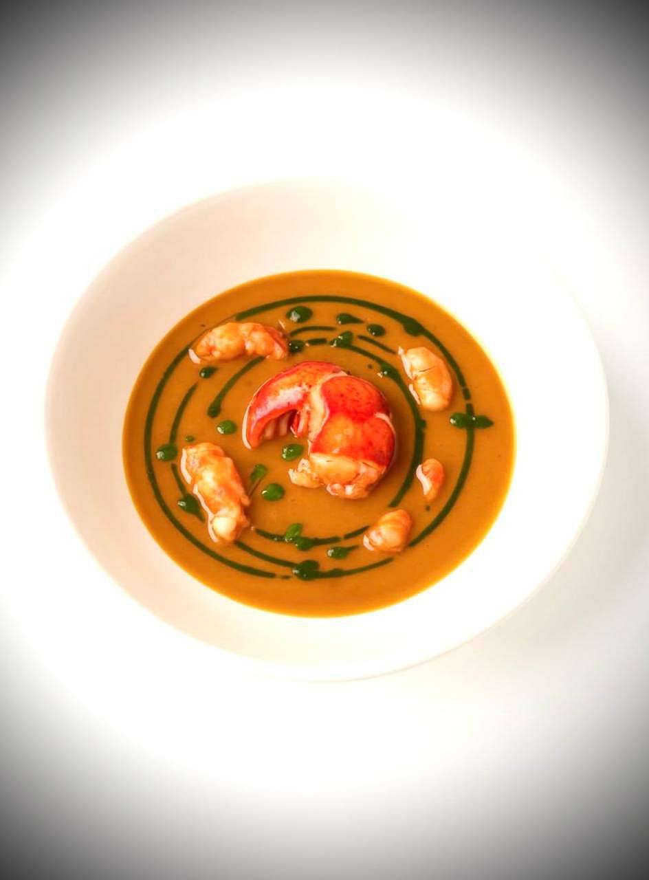 Seasonal specials — lobster bisque
